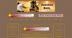 Desktop Screenshot of guardianmails.com